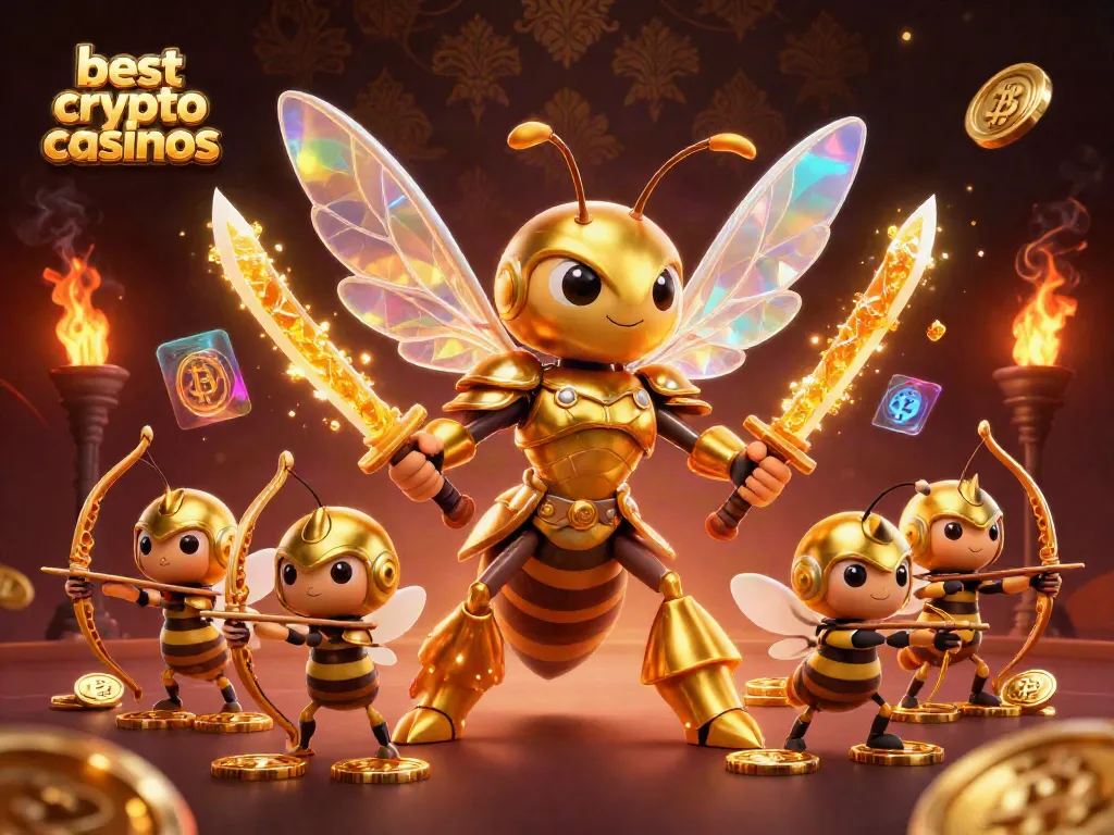 Engage with the best crypto casinos featuring vibrant characters showcasing crypto elements.