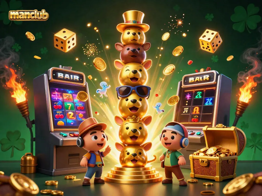 Experience thrilling jackpots at manclub with vibrant casino excitement and dynamic graphics.