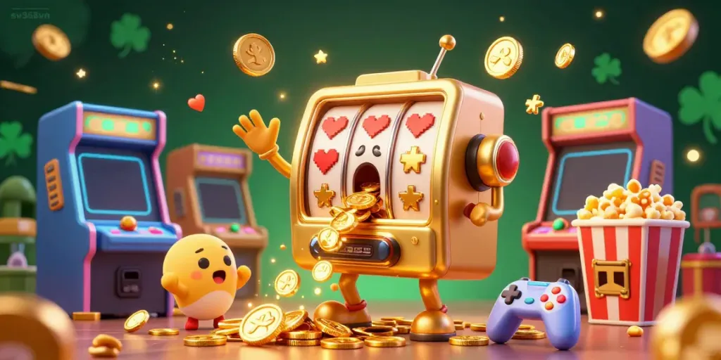 Experience the thrilling jackpot excitement of sv368vn with 3D cartoon slot machines and arcade games.