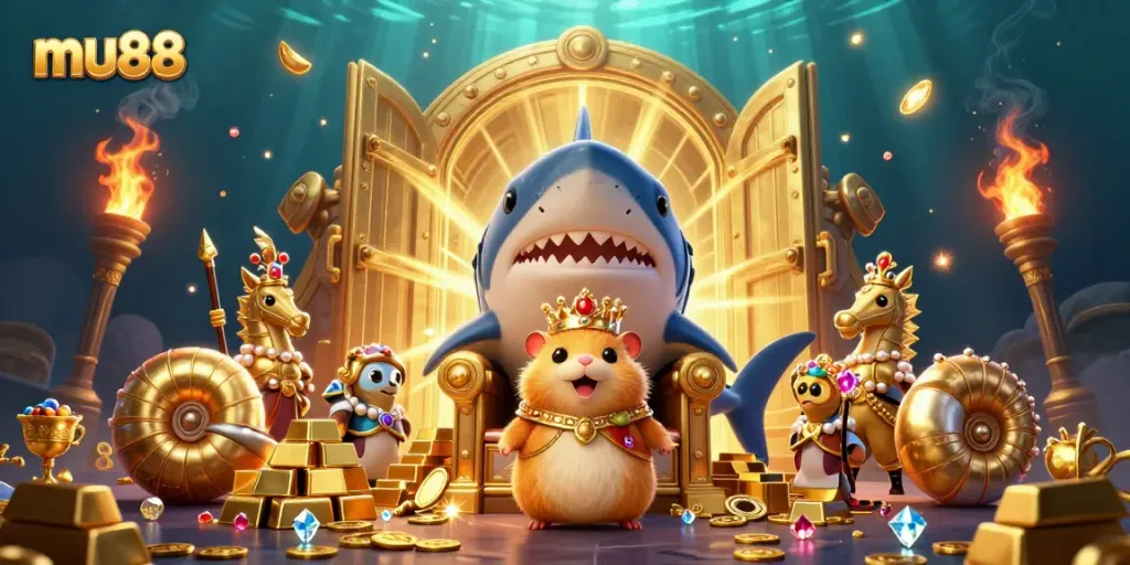 Experience the excitement of mu88, where the golden hamster king reigns over treasure-filled slots and jackpots.
