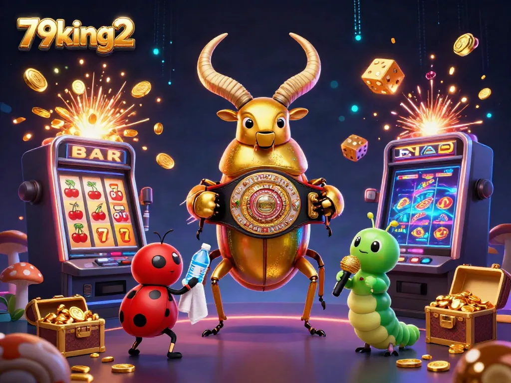Experience thrilling gameplay at 79king2 featuring vibrant casino elements and fun characters.