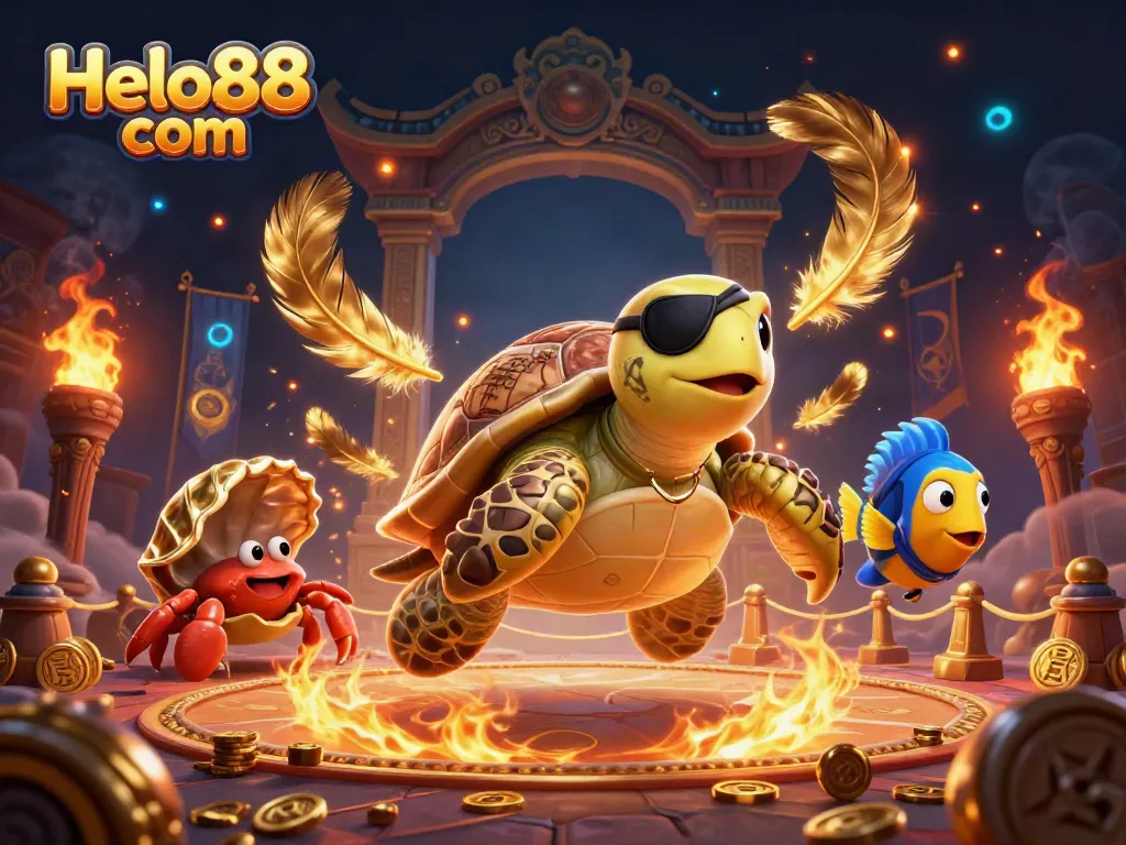 Engage with Helo88 com's vibrant underwater pirate scene showcasing gaming excitement with treasure and adventure.