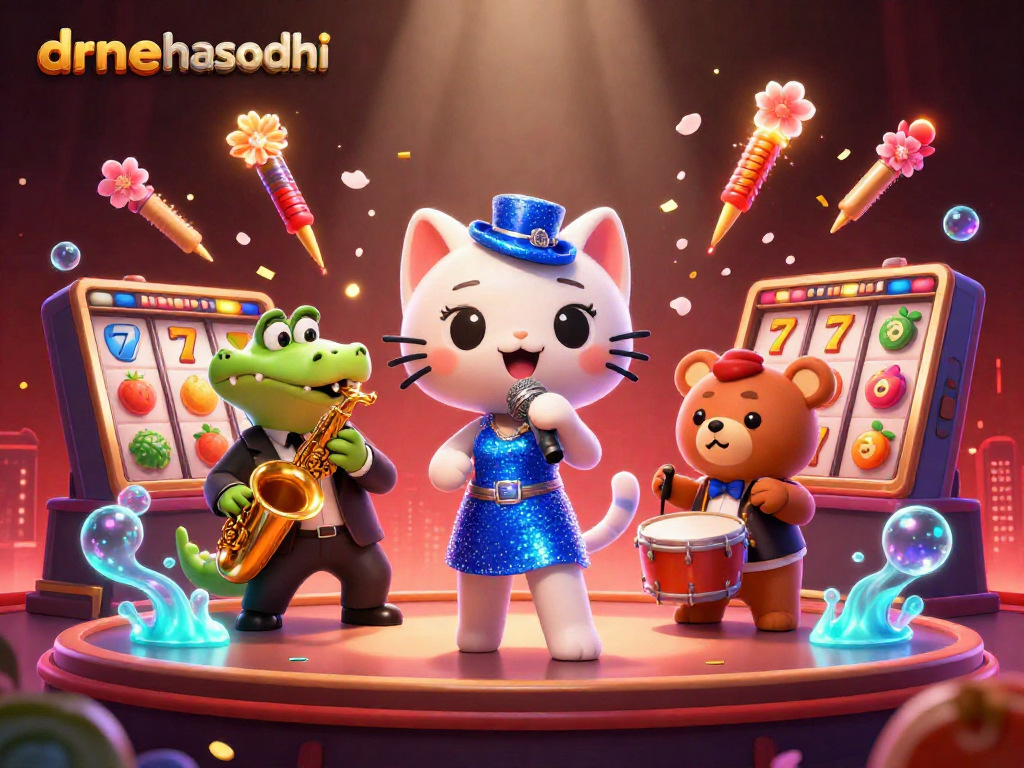 Experience vibrant gaming at drnehasodhi with dazzling slots and exciting casino characters.